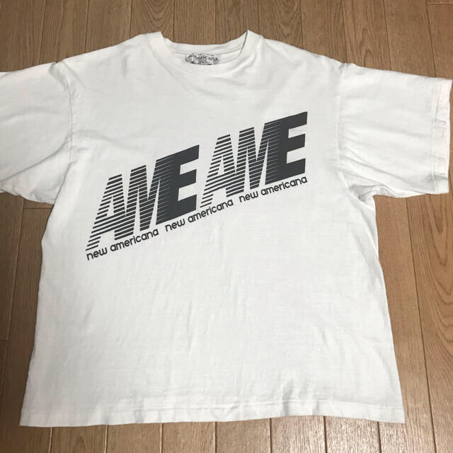 Deuxieme Classe AMERICANA AME Tシャツ☆ロゴ 1