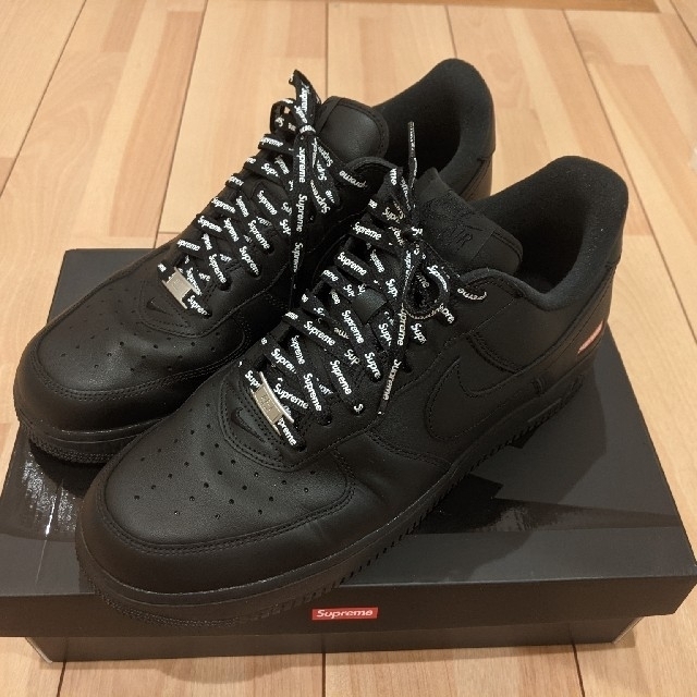 Supreme NIKE AIR FORCE 1 LOW　28.5ブラックサイズ