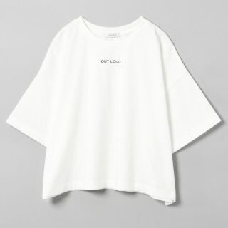 ジーナシス(JEANASIS)のジーナシス　Tシャツ　ミニロゴショートTEE(Tシャツ(半袖/袖なし))