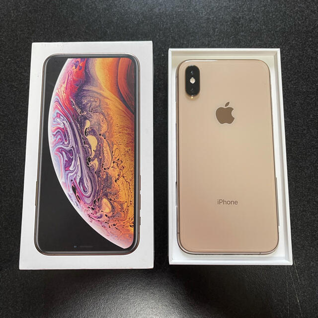 iphonexs 256gb 本体　SIMフリー　ゴールド