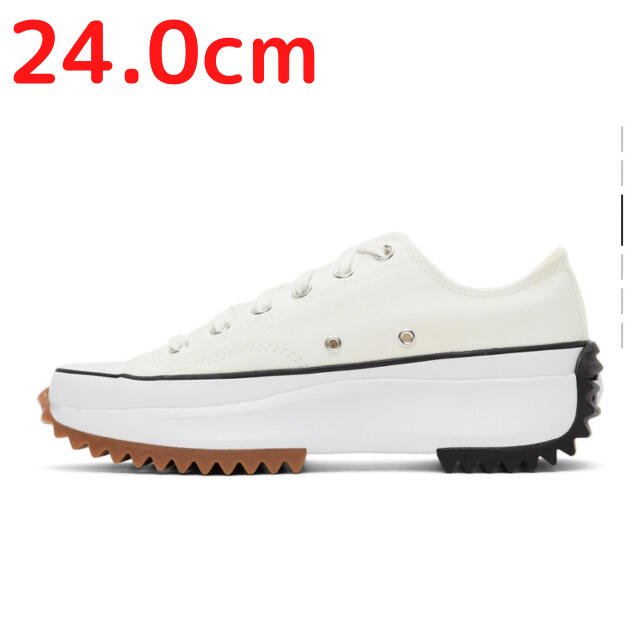 CONVERSE ランスターハイク 厚底 白 24cm-