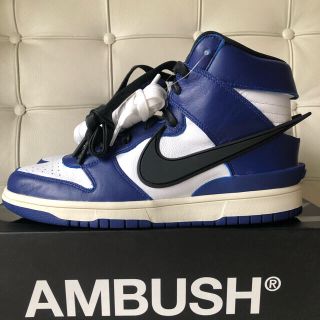 アンブッシュ(AMBUSH)のAMBUSH × NIKE DUNK HIGH "DEEP ROYAL"(スニーカー)