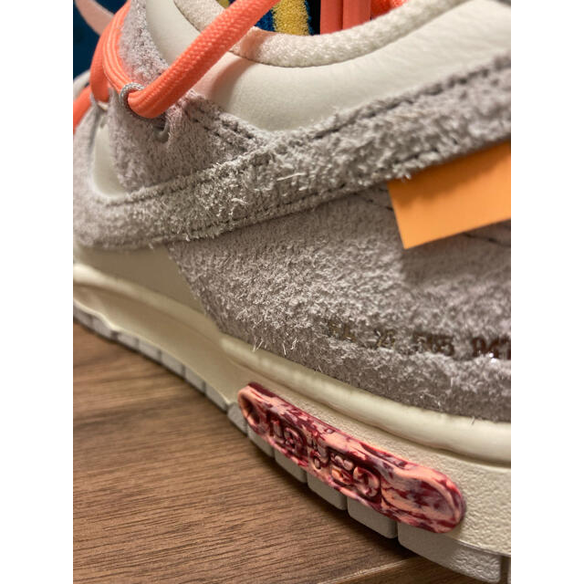 バーゲンで NIKE off-white Dunk Low The 50 28センチ