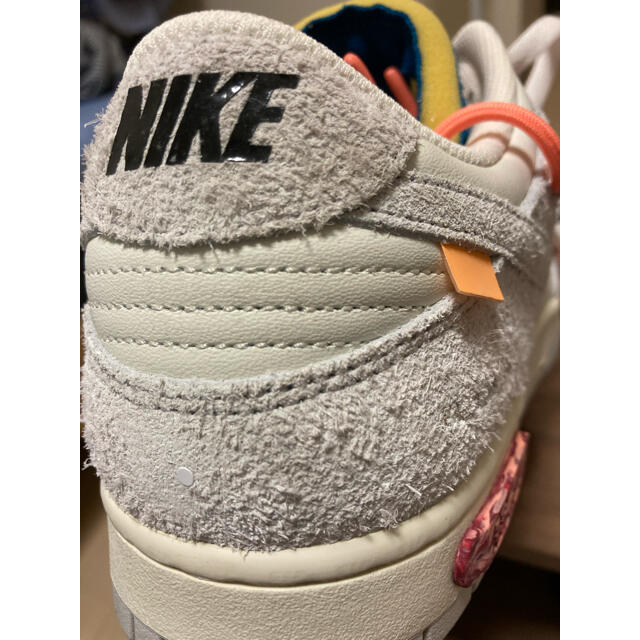 NIKE off-white Dunk Low The 50 28センチ