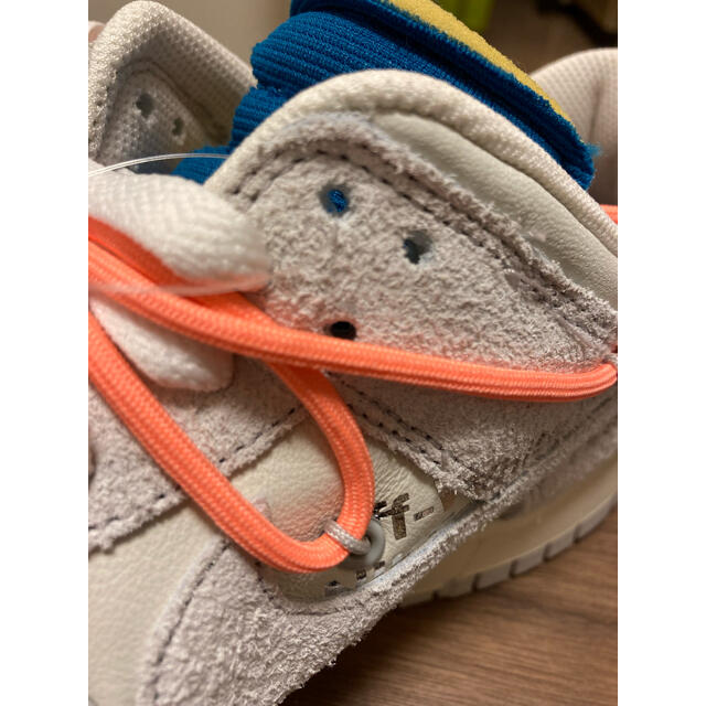 バーゲンで NIKE off-white Dunk Low The 50 28センチ