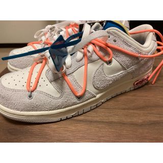 ナイキ(NIKE)のNIKE off-white Dunk Low The 50 28センチ(スニーカー)