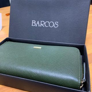 BARCOS 長財布　グリーン(長財布)