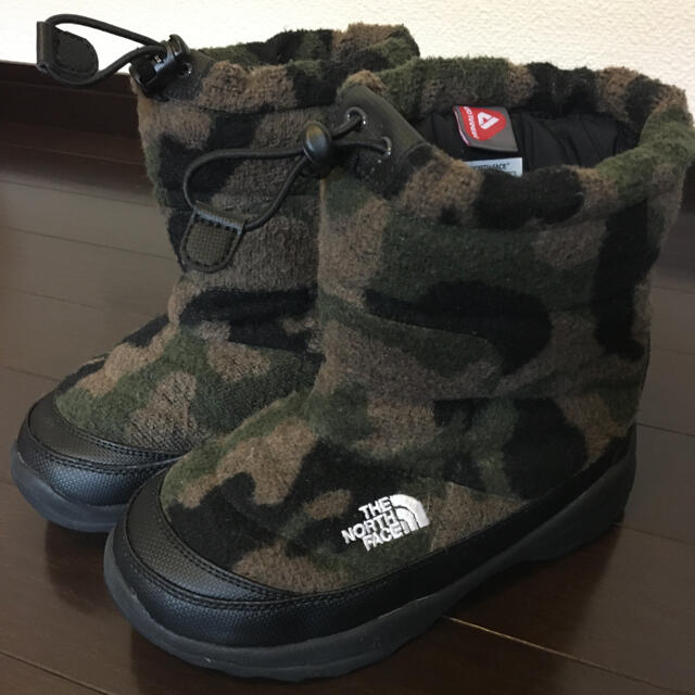 THE NORTH FACE(ザノースフェイス)のTHE NORTH FACE ヌプシブーティーウール size20 キッズ/ベビー/マタニティのキッズ靴/シューズ(15cm~)(ブーツ)の商品写真