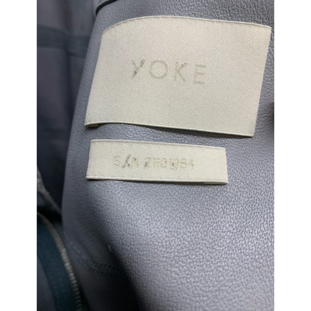 期間限定出品　yoke suede cut off shirt jacket メンズのジャケット/アウター(テーラードジャケット)の商品写真