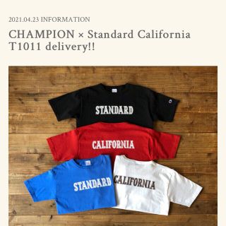 スタンダードカリフォルニア(STANDARD CALIFORNIA)のCHAMPION × Standard California T1011(Tシャツ/カットソー(半袖/袖なし))