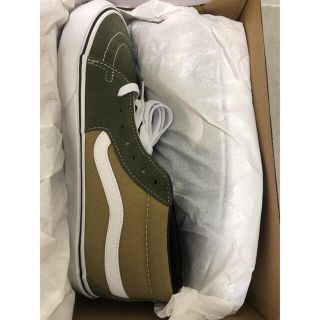 ヴァンズ(VANS)のVans JJJJound Sk8-Mid Green(スニーカー)