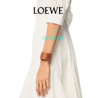 LOEWE - LOEWE ロエベ スラップ ブレスレット スモール (カーフ)の通販