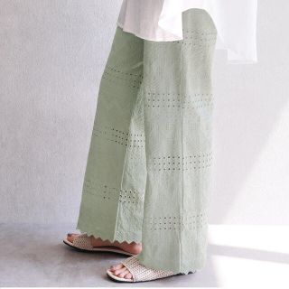 ザラ(ZARA)のreca レースパンツ(カジュアルパンツ)