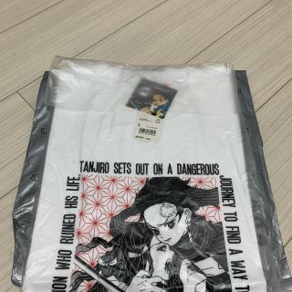 ユニクロ(UNIQLO)の鬼滅の刃 ユニクロUT 炭治郎禰豆子 白 サイズL(Tシャツ/カットソー(半袖/袖なし))