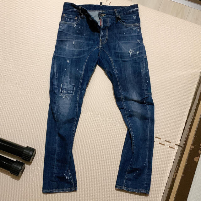 DSQUARED2 TIDY BIKER JEAN 42パンツ