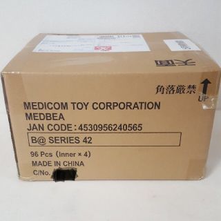 MEDICOM TOY - ベアブリック シリーズ42 マスターカートン BE