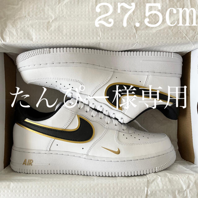 NIKE - 27.5㎝ NIKE エアフォース1 '07 LV8 ホワイト ブラック AF1の