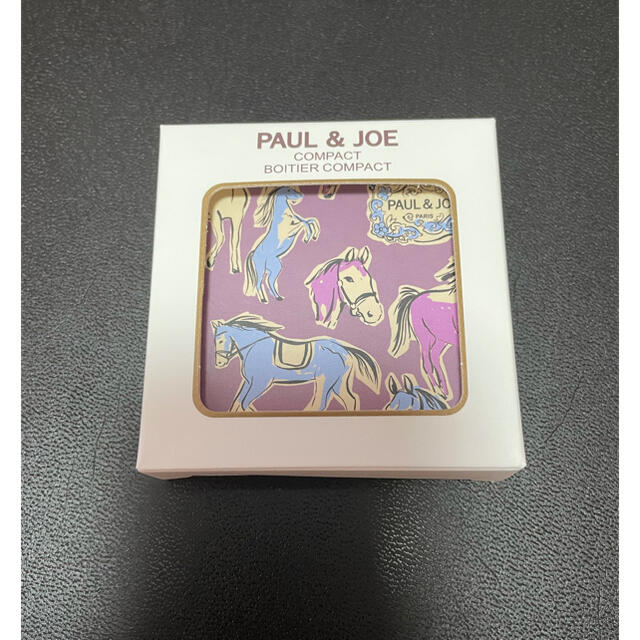 PAUL & JOE(ポールアンドジョー)のpaul&joe コンパクト　馬 コスメ/美容のコスメ/美容 その他(その他)の商品写真