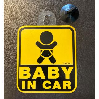 車用ステッカー吸盤タイプ（Baby in car）(その他)