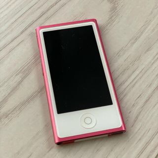 アップル(Apple)のApple《iPodnano》第7世代ピンク(ポータブルプレーヤー)