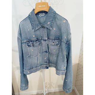 ミュウミュウ Gジャン/デニムジャケット(レディース)の通販 53点 ミュウミュウ Gジャン/デニムジャケット(レディース)の通販 53点