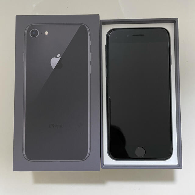 iPhone8 Space Gray 64GB SIMフリー