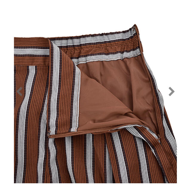 【新品 タグ付】　Stripe Tuck Pants トゥデイフル 2