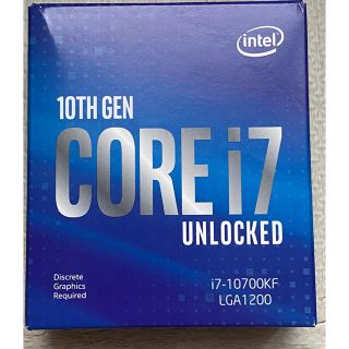 Intel i7 10700KF(PCパーツ)