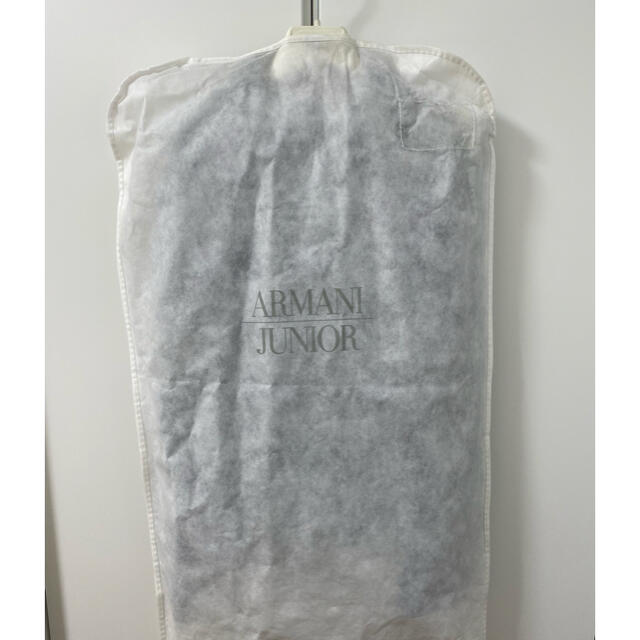 ARMANI JUNIOR(アルマーニ ジュニア)のアルマーニ　ARMANI レザー　ジャケット　ネイビー キッズ/ベビー/マタニティのキッズ服女の子用(90cm~)(ジャケット/上着)の商品写真