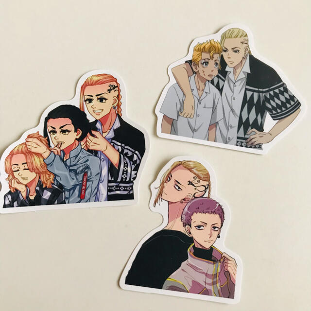 東京リベンジャーズ ステッカー エンタメ/ホビーのおもちゃ/ぬいぐるみ(キャラクターグッズ)の商品写真
