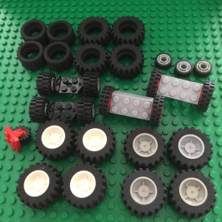 ラコ(Laco)のレゴ  LEGO  タイヤ  パーツ(知育玩具)