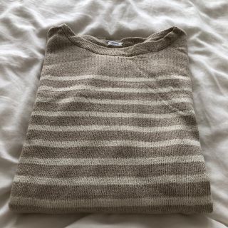 オーシバル(ORCIVAL)のORCIVAL リネンボーダートップス(Tシャツ/カットソー(七分/長袖))