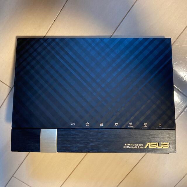 ASUS(エイスース)のASUS Wi-Fiルーター 無線ルーター RT-AC85U エイスース 値下げ スマホ/家電/カメラのPC/タブレット(PC周辺機器)の商品写真