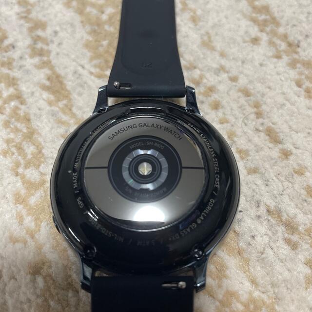Galaxy(ギャラクシー)のGALAXY Watch Active 2 Stainless Black メンズの時計(腕時計(デジタル))の商品写真