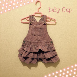 ベビーギャップ(babyGAP)のbaby Gap 90❤️ジャンパースカート❤️ラベンダー(ワンピース)