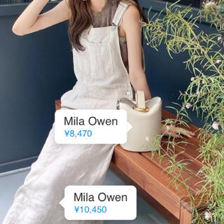 ミラオーウェン(Mila Owen)のMila owen ミラオーウェン メタルリングワンハンドルミニバッグ(ハンドバッグ)