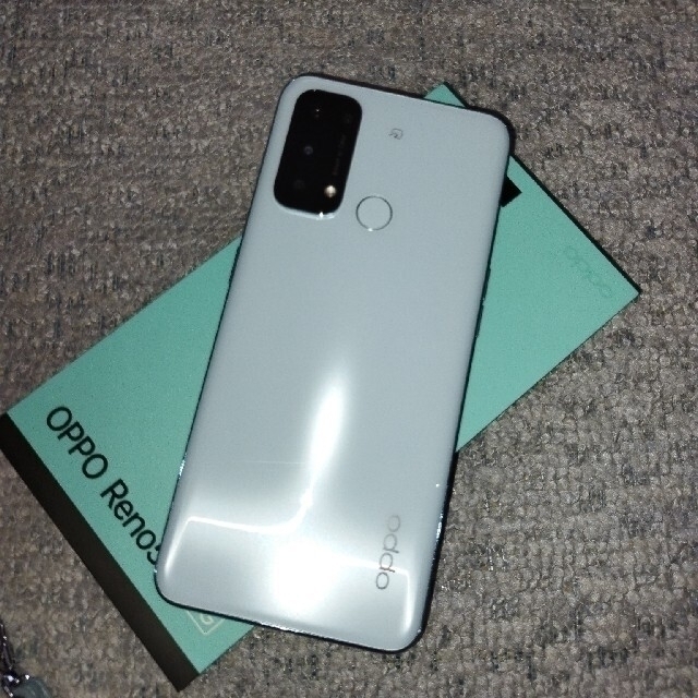 OPPO Reno5 A  アイスブルー　SIMロック解除済み