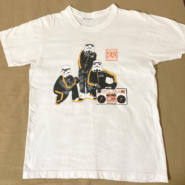Tシャツ ストーム トルーパー ラジカセ　白　ホワイト　star wars レディースのトップス(Tシャツ(半袖/袖なし))の商品写真
