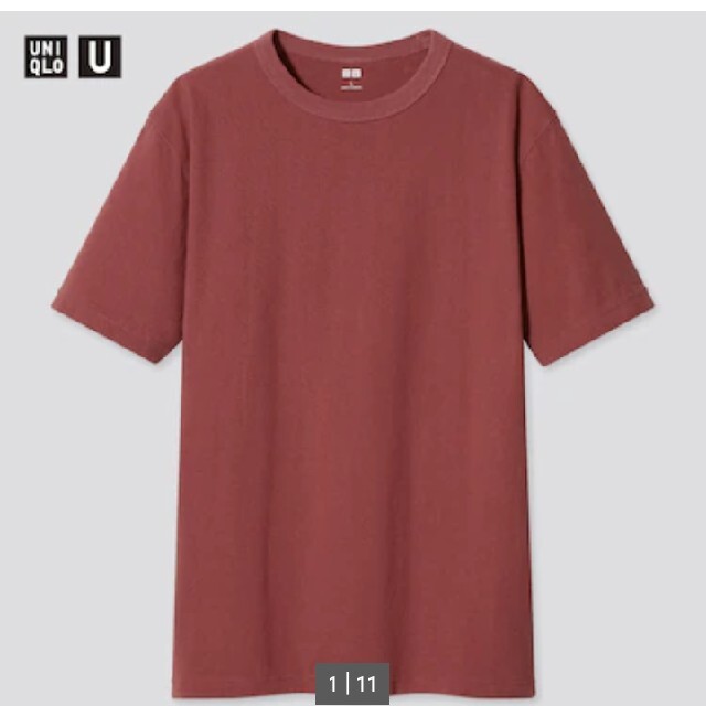 UNIQLO(ユニクロ)のユニクロ クルーネック Tシャツ S メンズのトップス(Tシャツ/カットソー(半袖/袖なし))の商品写真