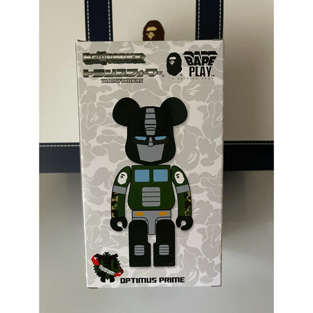 A BATHING APE(アベイシングエイプ)のBAPE X TRANSFORMERS X BE@RBRICK200%2個セット ハンドメイドのおもちゃ(フィギュア)の商品写真