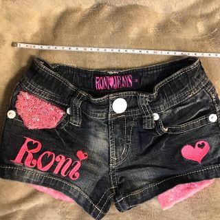 ロニィ(RONI)の❤︎ RONI ❤︎ ショートパンツ　デニム(パンツ/スパッツ)