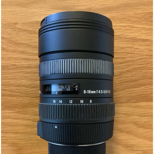 レンズ(ズーム)【最終値下げ　9/30まで】SIGMA 8−16 mm  HSM DCニコン用