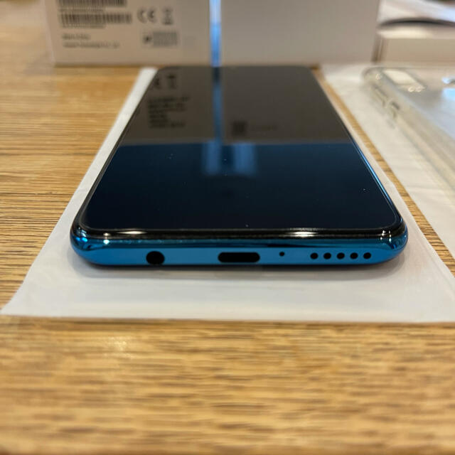 HUAWEI(ファーウェイ)の美品‼︎ HUAWEI P30 lite Peacock Blue 64GB スマホ/家電/カメラのスマートフォン/携帯電話(スマートフォン本体)の商品写真