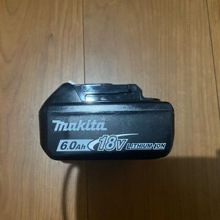 マキタ(Makita)のマキタ　バッテリー　18v 6.0Ah(工具/メンテナンス)