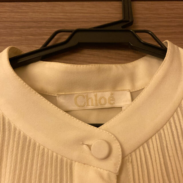 Chloe(クロエ)のクロエシルクシャツ レディースのトップス(シャツ/ブラウス(長袖/七分))の商品写真