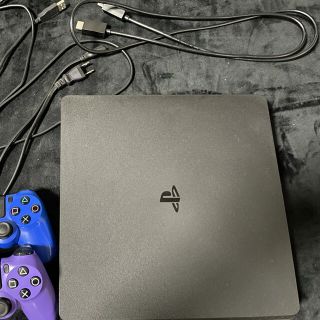 プレイステーション4(PlayStation4)のps4 本体　500G コントローラー２つ付き(家庭用ゲーム機本体)