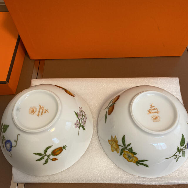 Hermes(エルメス)のHERMES シエスタ　ボウルセット インテリア/住まい/日用品のキッチン/食器(食器)の商品写真