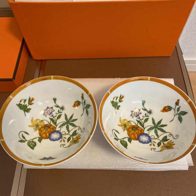 Hermes(エルメス)のHERMES シエスタ　ボウルセット インテリア/住まい/日用品のキッチン/食器(食器)の商品写真