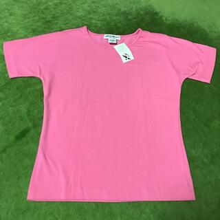 エディーバウアー(Eddie Bauer)のEddie Bauer Tシャツ　新品未使用タグ付き　ピンク(Tシャツ(半袖/袖なし))
