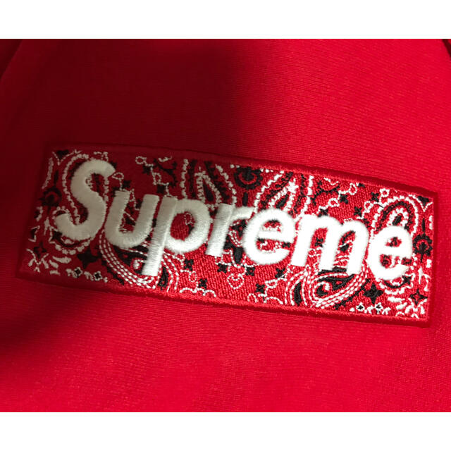 Lサイズ　supreme bandana box logo hooded